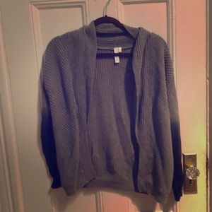 Ombré blue cardigan